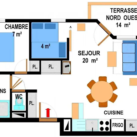 Appartement Spacieux 6 Pers Au Pied Des Pistes Avec Parking, Terrasse Et Wifi A Val-cenis - Fr-1-508-138